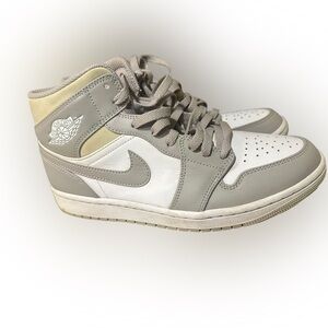 Air Jordan 1 Mid in the "College Grey" colorway Size 8.5